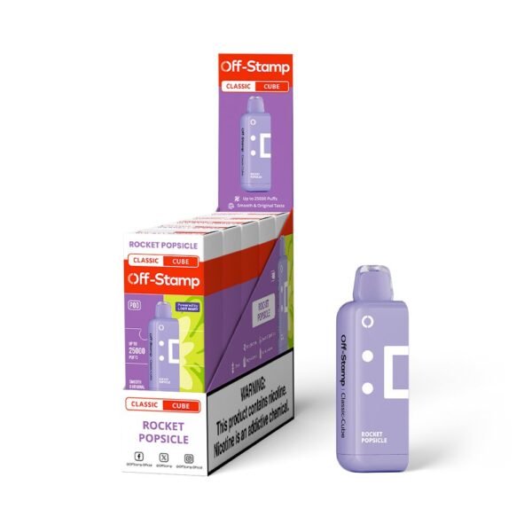 OFF STAMP X CUBE DISPOSABLE POD | 25000 PUFFS | 5 CT