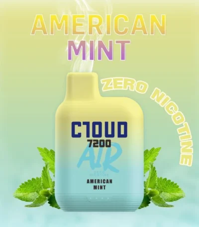 CLOUD AIR 7200 PUFFS | MESH COIL | ZERO NIC | 10 CT