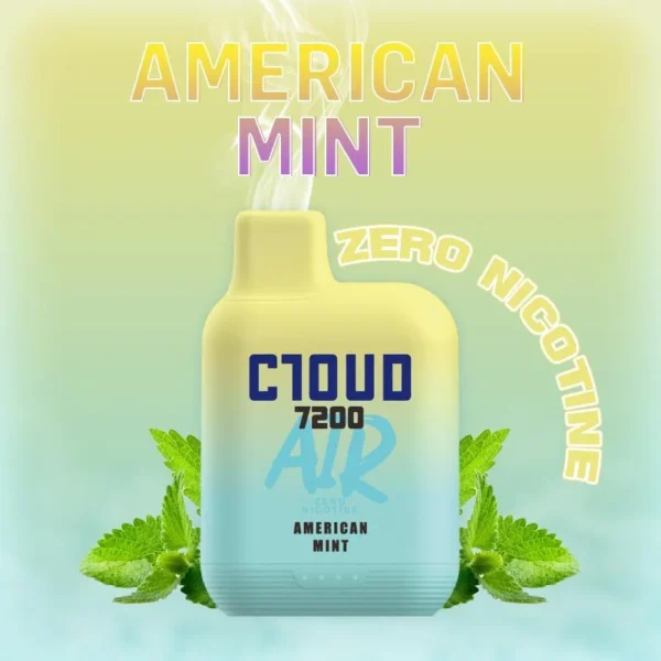 CLOUD AIR 7200 PUFFS | MESH COIL | ZERO NIC | 10 CT