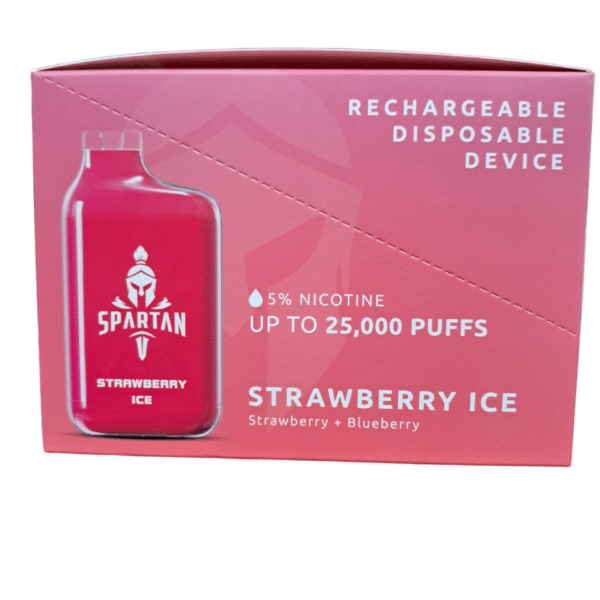 SPARTAN DISPOSABLE VAPE | 25000 PUFFS | 5 CT