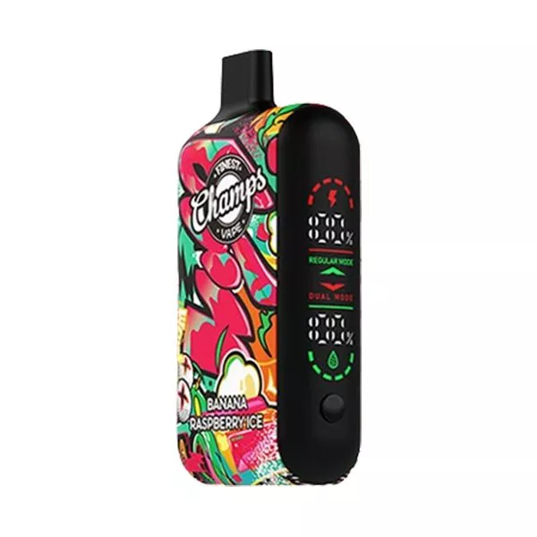 banana_raspberry_ice CHAMPS VAPE DISPOSABLE | 50K PUFFS | 5 CT