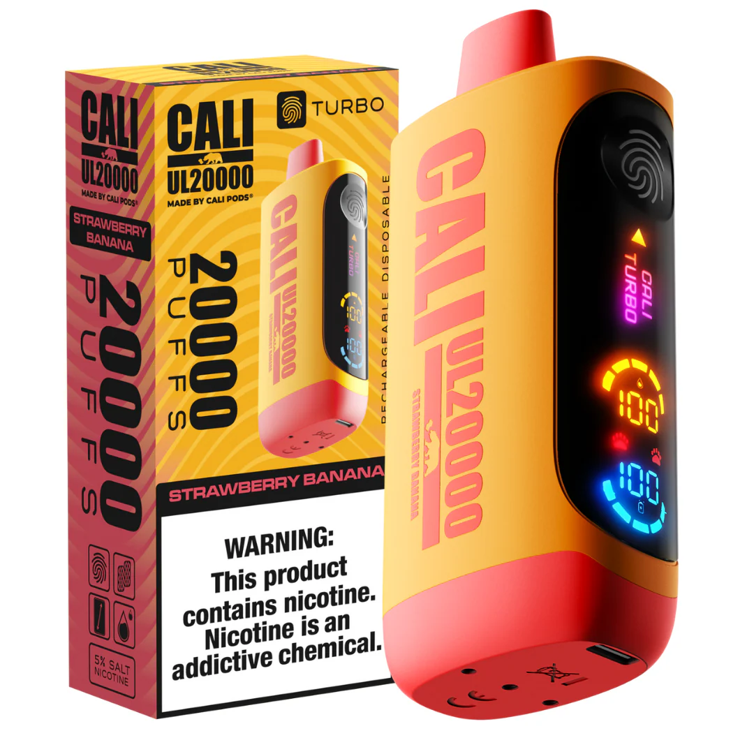 cali20kfresayplatano CALI UL20000 DISPOSABLE | 3% NIC